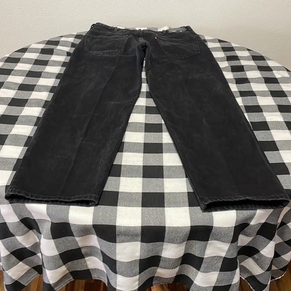 Levi Levi's 550 Black Tapered Leg Jeans Men's Size 38 x 32 Cotton - Picture 5 of 12